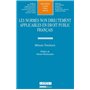 LES NORMES NON DIRECTEMENT APPLICABLES EN DROIT PUBLIC FRANÇAIS