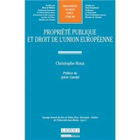 PROPRIÉTÉ PUBLIQUE ET DROIT DE L'UNION EUROPÉENNE