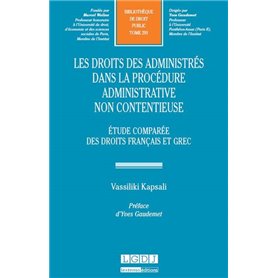 les droits des administrés dans la procédure administrative non contentieuse