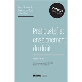 pratique(s) et enseignement du droit