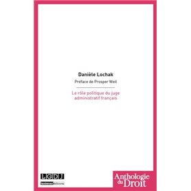 le rôle politique du juge administratif français