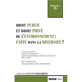 droit public et droit privé de l'environnement