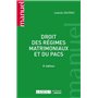 DROIT DES REGIMES MATRIMONIAUX ET DU PACS 5EME EDITION