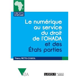 LE NUMÉRIQUE AU SERVICE DU DROIT DE L'OHADA ET DES ÉTATS PARTIES