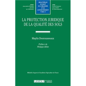 la protection juridique de la qualité des sols