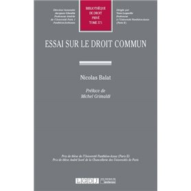 ESSAI SUR LE DROIT COMMUN