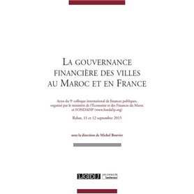 la gouvernance financière des villes au maroc et en france