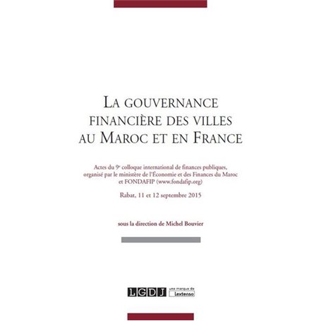 la gouvernance financière des villes au maroc et en france