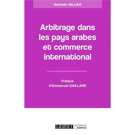 arbitrage dans les pays arabes et commerce international