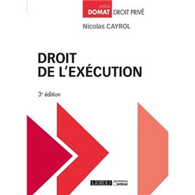 Droit de l'exécution