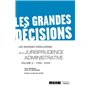 Les grandes conclusions de la jurisprudence administrative