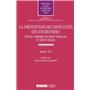 LA PREVENTION DES DIFFICULTES DES ENTREPRISES. ETUDE COMPAREE DE DROIT FRANCAIS