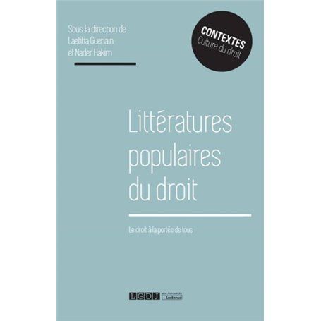 LITTERATURES POPULAIRES DU DROIT