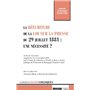 LA REECRITURE DE LA LOI SUR LA PRESSE DU 29 JUILLET 1881 : UNE NECESSITE ?