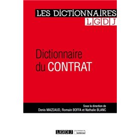 DICTIONNAIRE DU CONTRAT