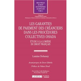 LES GARANTIES DE PAIEMENT DES CREANCIERS DANS LES PROCEDURES COLLECTIVES OHADA