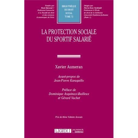 LA PROTECTION SOCIALE DU SPORTIF SALARIE