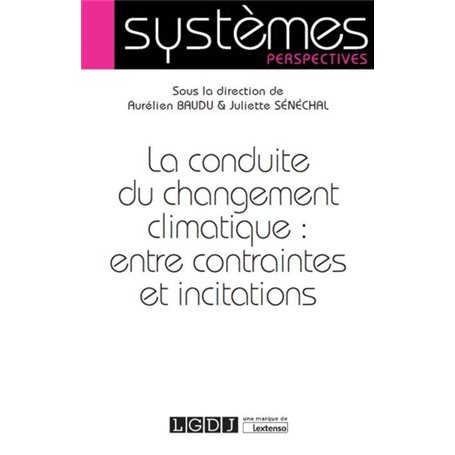 LA CONDUITE DU CHANGEMENT CLIMATIQUE : ENTRE CONTRAINTES ET INCITATIONS