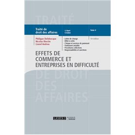 EFFETS DE COMMERCE ET ENTREPRISES EN DIFFICULTE TOME 4 18EME EDITION