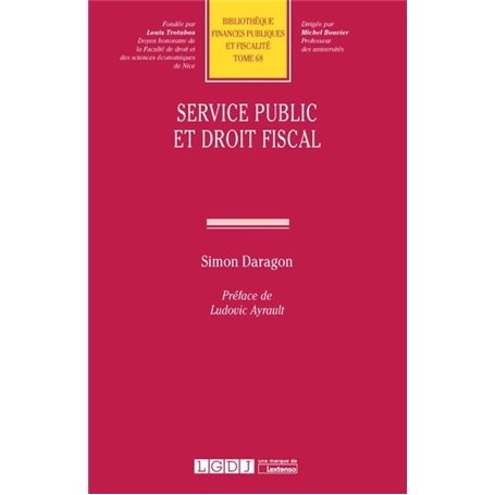 Service public et droit fiscal