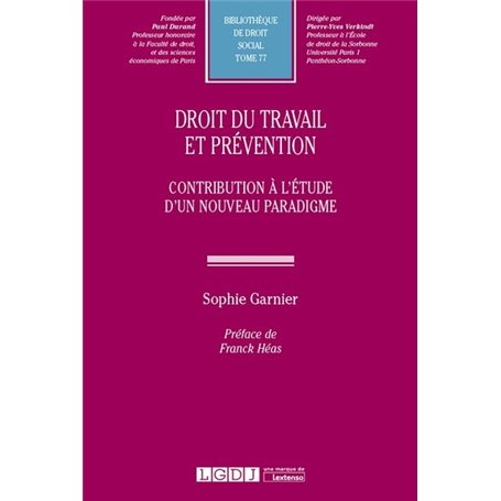 Droit du travail et prévention