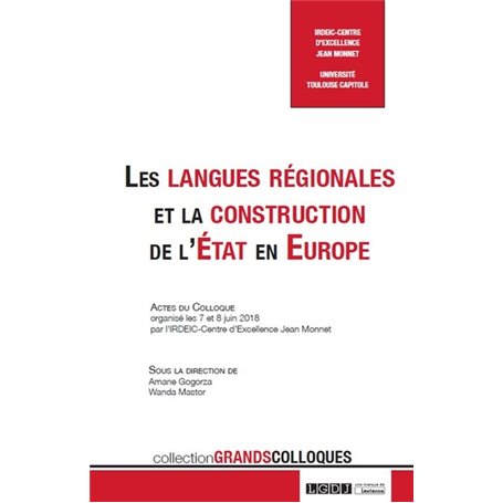 Les langues régionales et la construction de l'État en Europe