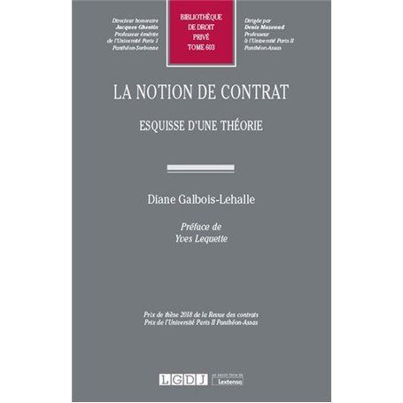 La notion de contrat