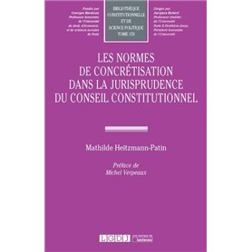 Les normes de concrétisation dans la jurisprudence du Conseil Constitutionnel