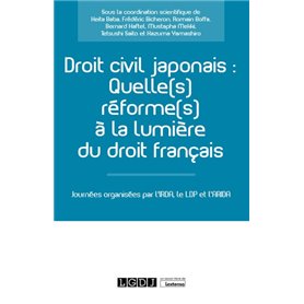 Droit civil japonais : Quelle(s) réforme(s) à la lumière du droit français ?