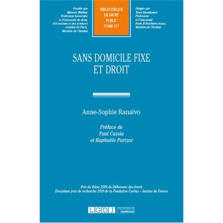 Sans domicile fixe et droit