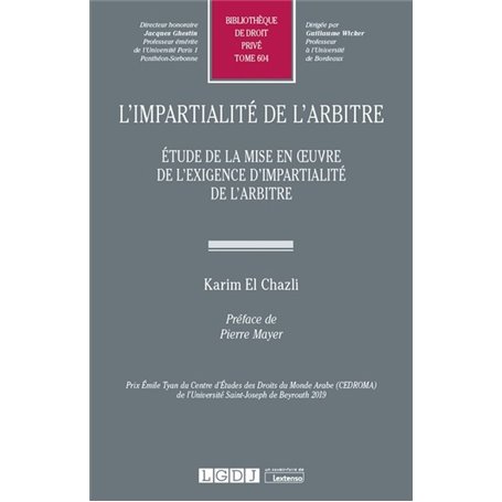 L'impartialité de l'arbitre