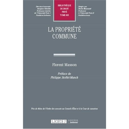 La propriété commune