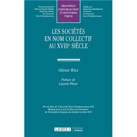 Les sociétés en nom collectif au XVIIIe siècle