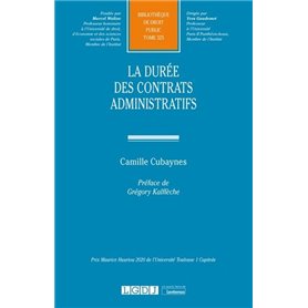 La durée des contrats administratifs