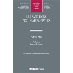 Les sanctions pécuniaires civiles