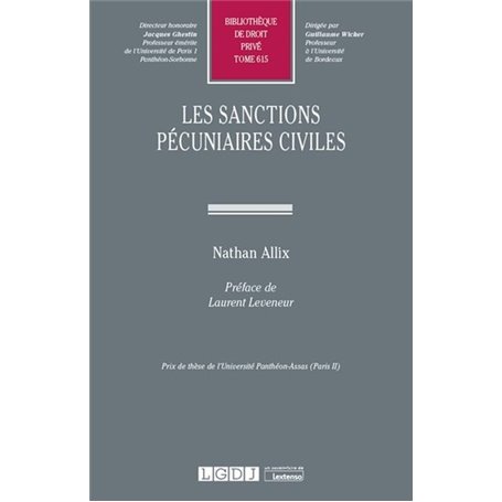 Les sanctions pécuniaires civiles