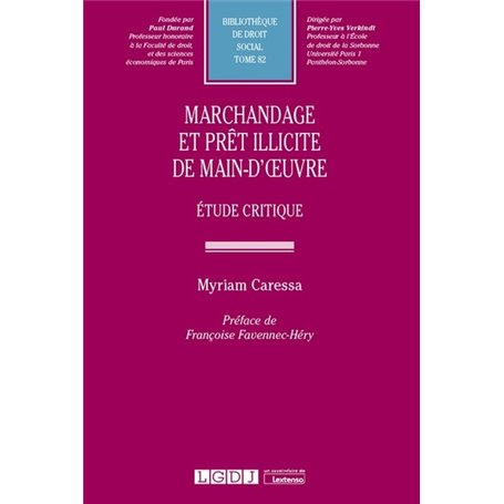 Marchandage et prêt illicite de main-d'oeuvre