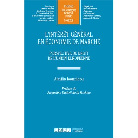 L'intérêt général en économie de marché