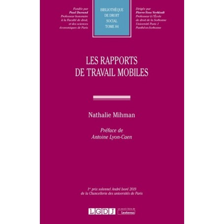 Les rapports de travail mobiles