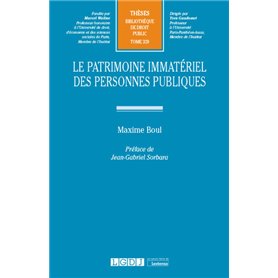 Le patrimoine immatériel des personnes publiques