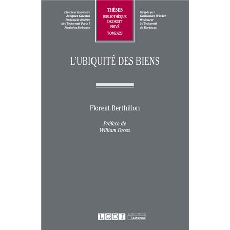 L'ubiquité des biens