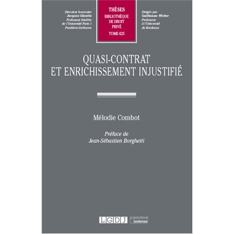 Quasi-contrat et enrichissement injustifié