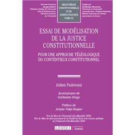 Essai de modélisation de la justice constitutionnelle