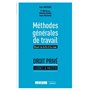 Méthodes générales de travail