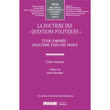 La doctrine des « questions politiques »