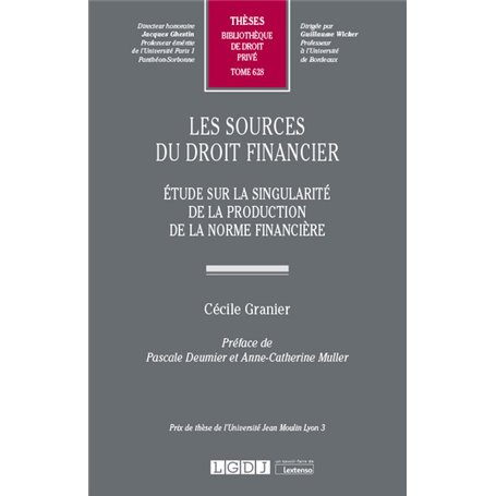 Les sources du droit financier