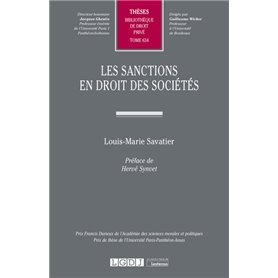 Les sanctions en droit des sociétés