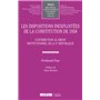 Les dispositions inexploitées de la Constitution de 1958