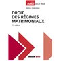 Droit des régimes matrimoniaux