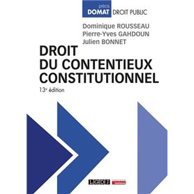 Droit du contentieux constitutionnel